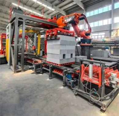 Aerated Block Hole-Keeping Palletizing Line QST1200 | CEMBRIQ