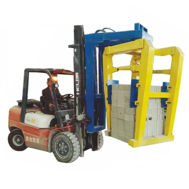 QS Series Forklift Clamp for Brick Handling | CEMBRIQ