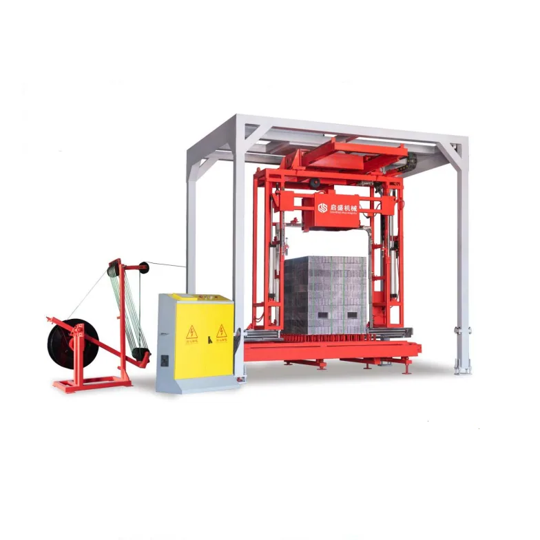 QSSX-16A Overhead Rotary Automatic Strapping Machine | CEMBRIQ